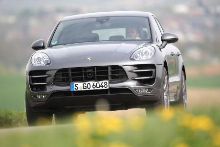 Porsche Macan Turbo, Frontansicht