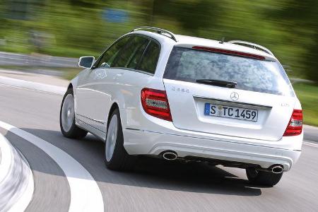 Mercedes C 350 CDi T, Heckansicht
