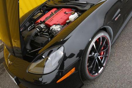 Chevrolet Corvette Z06, Motorhaube, Motor