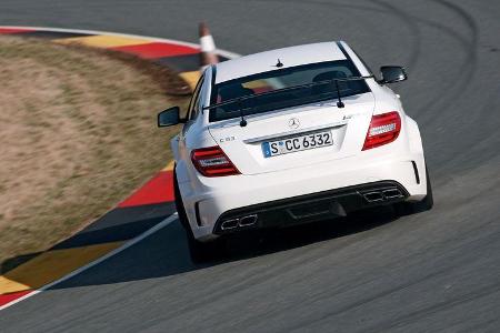 Mercedes C 63 AMG Black Series, Heck
