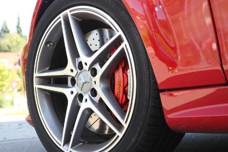 Mercedes C 63 AMG Performance Package, Vorderrad, Felge