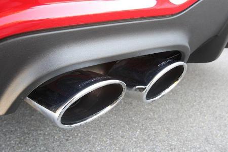 Mercedes C 63 AMG Performance Package, Auspuff, Auspuffanlage