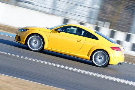Audi TTS, Seitenansicht