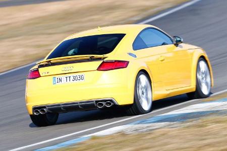 Audi TTS, Heckansicht