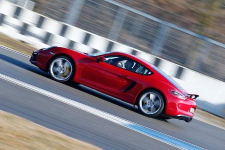 Porsche Cayman GTS, Seitenansicht