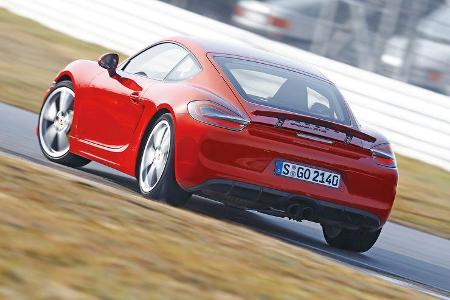 Porsche Cayman GTS, Heckansicht