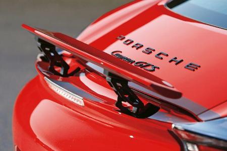 Porsche Cayman GTS, Heckspoiler