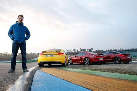 Audi TTS, Peugeot RCZ R, Porsche Cayman GTS, Christian Gebhardt