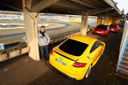 Audi TTS, Peugeot RCZ R, Porsche Cayman GTS, Christian Gebhardt
