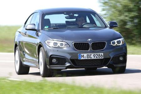 BMW 220d, Frontansicht