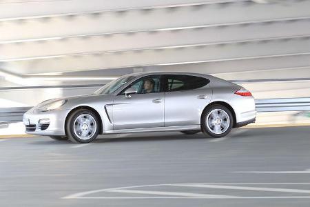 Porsche Panamera D, Seitenansicht