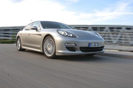 Porsche Panamera D, Frontansicht