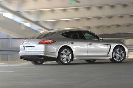 Porsche Panamera D, Seitenansicht