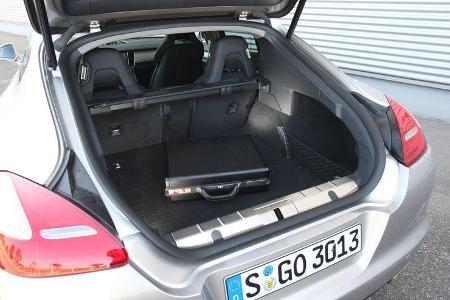 Porsche Panamera D, Kofferraum