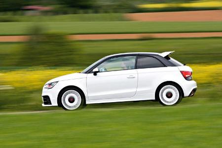 Audi A1 Quattro, Seitenansicht