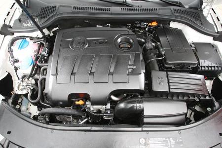 Skoda Superb Combi 1.6 TDI GreenLine, Motor, Motorraum