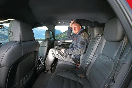 Porsche Cayenne S Diesel, Rcksitz, Beinfreiheit