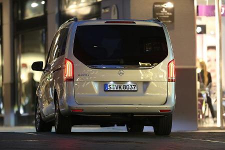 Mercedes V 250 d Lang, Heckansicht