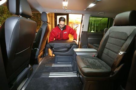 VW T6 Multivan 2.0 TDI, Fondsitze