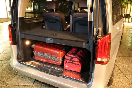 Mercedes V 250 d Lang, Kofferraum