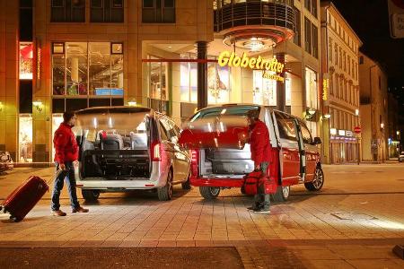 Mercedes V 250 d Lang, VW T6 Multivan 2.0 TDI,