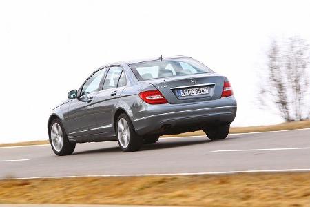 Mercedes C 180, Heck