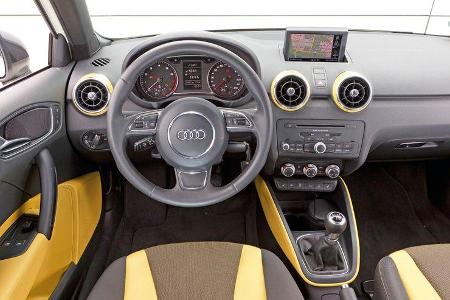 Audi A1 1.2 TFSI, Cockpit, Lenkrad