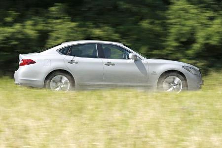 Infiniti M35h, Seitenansicht