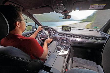 Audi Q7 3.0 TDI Quattro, Cockpit