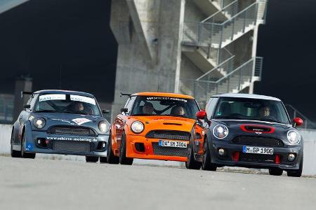 Mini JCW GP, Schirra- Mini JCW GTS, Schirra -Mini, Frontansicht