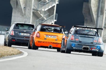 Mini JCW GP, Schirra- Mini JCW GTS, Schirra-Mini, Heckansicht