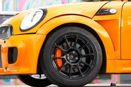 Schirra-Mini JCW GTS, Rad, Felge, Bremse