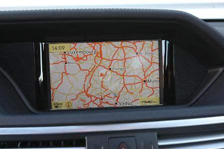 Mercedes E 220 CDI, Navidisplay