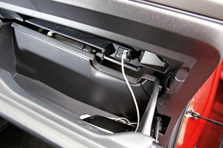 Toyota Yaris, USB-Anschluss
