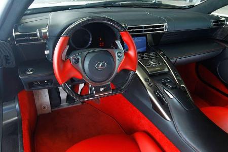 Lexus LFA, Innenraum