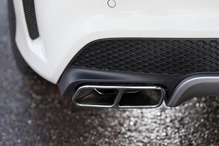 Mercedes CLA 45 AMG 4MATIC, Auspuff, Endrohr