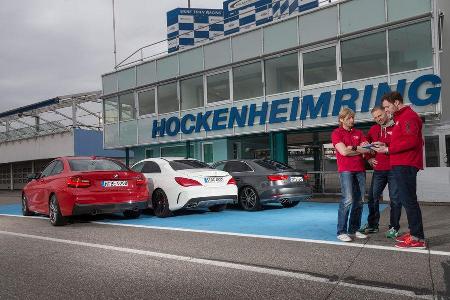 Audi S3 Limousine, BMW M235i, Mercedes CLA 45 AMG 4MATIC, Tester