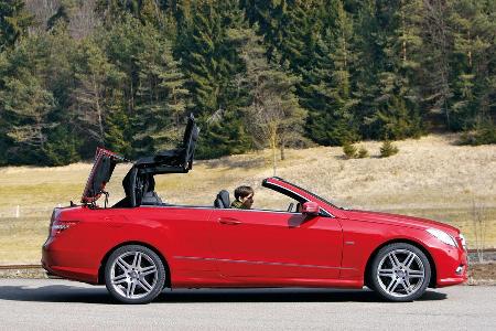 Mercedes E 350 Cabriolet, Verdeck ffnet