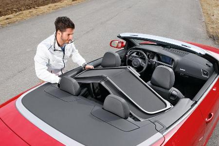 Audi Cabriolet 3.0 TFSI Quattro, Abdeckung