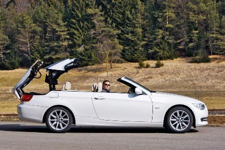 BMW 335i Cabriolet, Verdeck ffnet