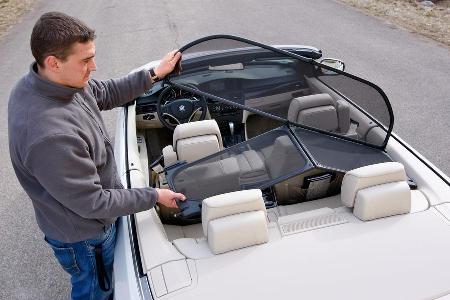 BMW 335i Cabriolet, Windschott