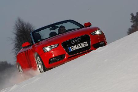 Audi Cabriolet 3.0 TFSI Quattro, Frontansicht