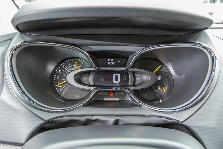 Renault Captur TCe 120, Rundinstrumente
