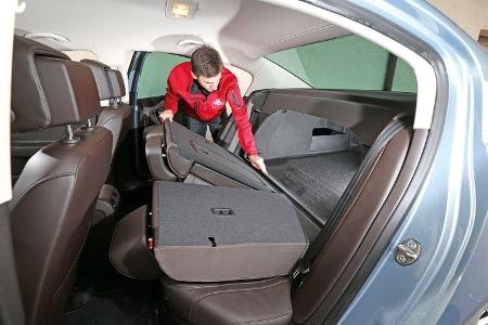 VW Passat 2.0 TDI DSG, Rücksitze, Umklappen