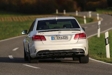 Mercedes E 63 AMG S, Heckansicht