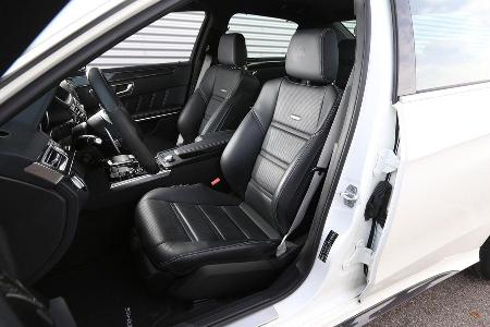 Mercedes E 63 AMG S, Fahrersitz