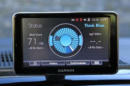VW Up Ecofuel high up BMT, Bildschirm, Bordcomputer