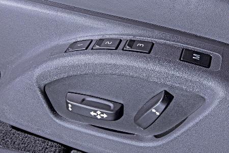 Volvo V70 D4, Sitzverstellung