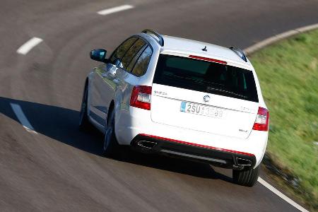 Skoda Octavia RS Combi, Heckansicht