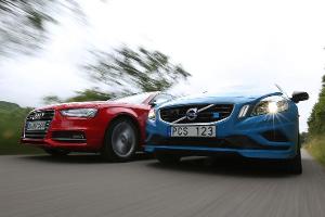 Audi S4 3.0 TFSI gegen Volvo S60 T6 Polestar
